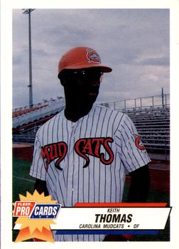 1993 Fleer ProCards #2070 Keith Thomas Front