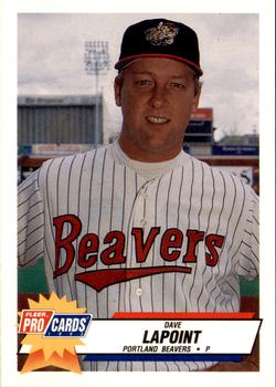 1993 Fleer ProCards #2381 Dave LaPoint Front