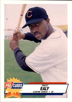 1993 Fleer ProCards #2500 Tracey Ealy Front