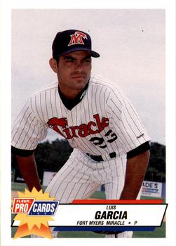 1993 Fleer ProCards #2649 Luis Garcia Front