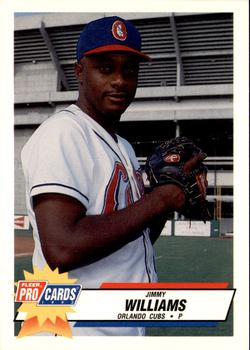 1993 Fleer ProCards #2785 Jimmy Williams Front