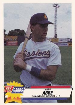 1993 Fleer ProCards #3007 Chris Abbe Front