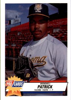1993 Fleer ProCards #3027 Bronswell Patrick Front