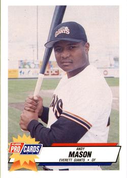 1993 Fleer ProCards #3784 Andy Mason Front