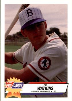 1993 Fleer ProCards #3961 Pat Watkins Front