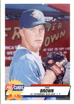 1993 Fleer ProCards #3967 Chad Brown Front