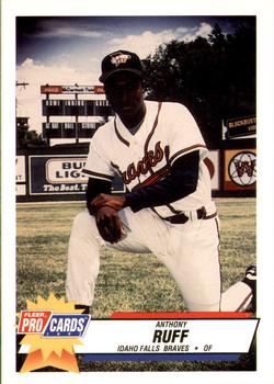 1993 Fleer ProCards #4048 Anthony Ruff Front