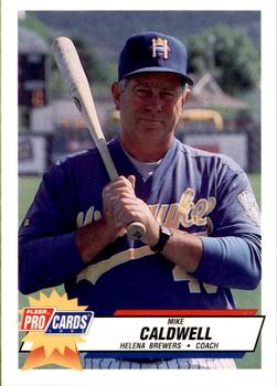 1993 Fleer ProCards #4113 Mike Caldwell Front