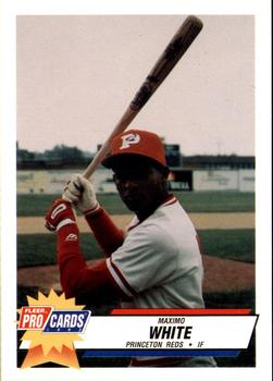 1993 Fleer ProCards #4190 Maximo White Front