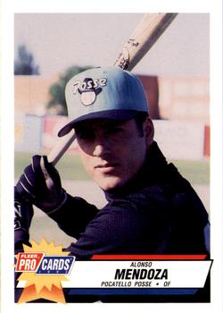1993 Fleer ProCards #4219 Alonso Mendoza Front