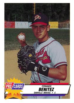 1993 Fleer ProCards #3620 Fernando Benitez Front