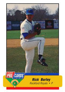 1994 Fleer ProCards Midwest League All-Stars #MDW-20 Rick Burley Front