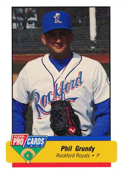 1994 Fleer ProCards Midwest League All-Stars #MDW-23 Phil Grundy Front