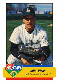 1994 Fleer ProCards Midwest League All-Stars #MDW-29 Julio Vinas Front