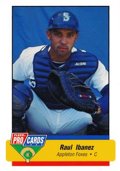 1994 Fleer ProCards Midwest League All-Stars #MDW-3 Raul Ibanez Front