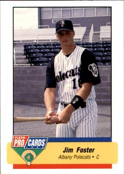 1994 Fleer ProCards South Atlantic League All-Stars #SAL-2 Jim Foster Front