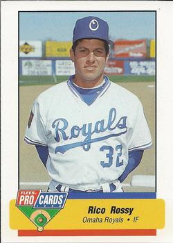 1994 Fleer ProCards Triple A All-Stars #AAA11 Rico Rossy Front
