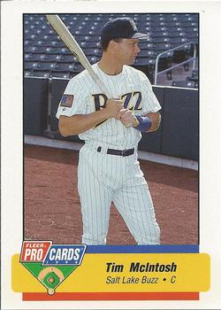 1994 Fleer ProCards Triple A All-Stars #AAA16 Tim McIntosh Front