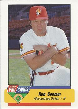 1994 Fleer ProCards Triple A All-Stars #AAA25 Ron Coomer Front