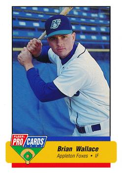 1994 Fleer ProCards #1064 Brian Wallace Front