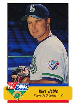 1994 Fleer ProCards #1299 Kurt Heble Front