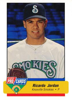 1994 Fleer ProCards #1300 Ricardo Jordan Front
