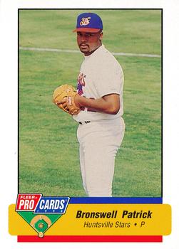 1994 Fleer ProCards #1327 Bronswell Patrick Front