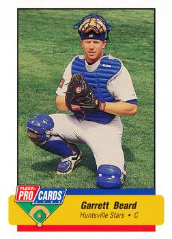 1994 Fleer ProCards #1334 Garrett Beard Front