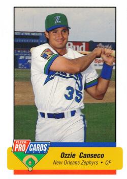 1994 Fleer ProCards #1480 Ozzie Canseco Front