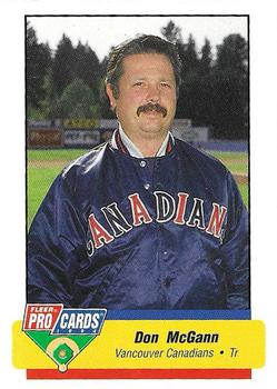 1994 Fleer ProCards #NNO Don McGann Front