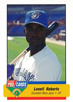 1994 Fleer ProCards #2571 Lonell Roberts Front