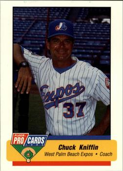 1994 Fleer ProCards #59 Chuck Kniffin Front