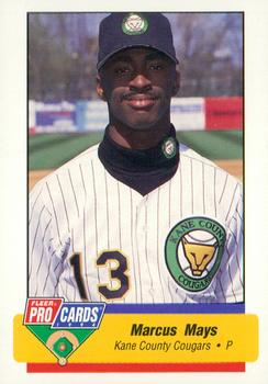 1994 Fleer ProCards #158 Marcus Mays Front