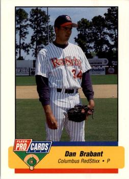 1994 Fleer ProCards #433 Dan Brabant Front