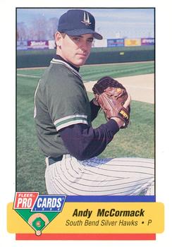 1994 Fleer ProCards #590 Andy McCormack Front