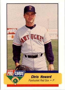 1994 Fleer ProCards #944 Chris Howard Front