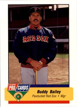 1994 Fleer ProCards #960 Buddy Bailey Front