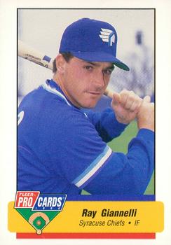 1994 Fleer ProCards #978 Ray Giannelli Front