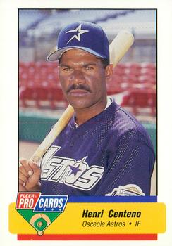 1994 Fleer ProCards #1143 Henri Centeno Front