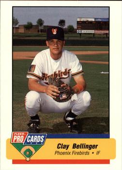 1994 Fleer ProCards #1524 Clay Bellinger Front