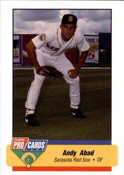 1994 Fleer ProCards #1963 Andy Abad Front
