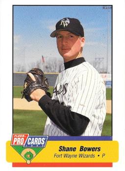 1994 Fleer ProCards #2000 Shane Bowers Front