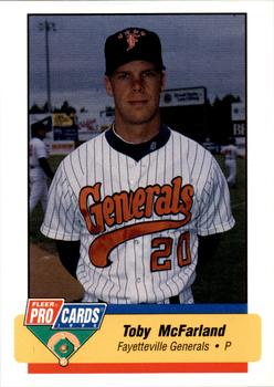 1994 Fleer ProCards #2141 Toby McFarland Front