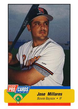 1994 Fleer ProCards #2420 Jose Millares Front