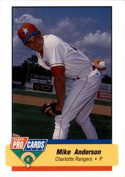1994 Fleer ProCards #2489 Mike Anderson Front