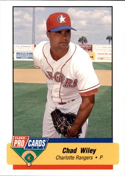 1994 Fleer ProCards #2498 Chad Wiley Front