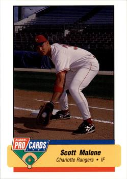 1994 Fleer ProCards #2503 Scott Malone Front