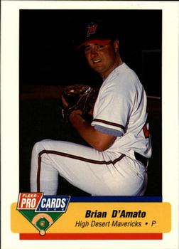 1994 Fleer ProCards #2782 Brian D'Amato Front