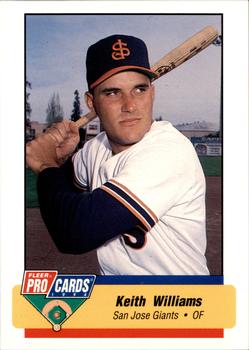 1994 Fleer ProCards #2831 Keith Williams Front