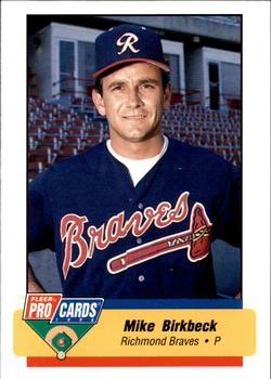 1994 Fleer ProCards #2838 Mike Birkbeck Front